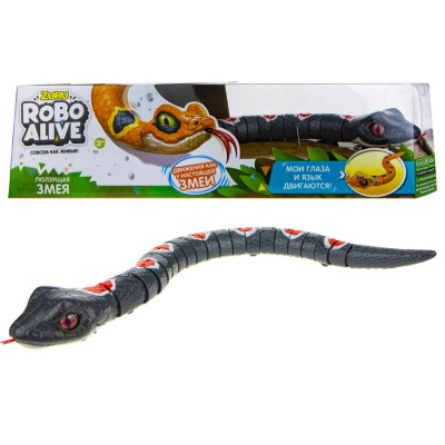 Игрушка Робо-змея RoboAlive Zuru 1toy Т19293